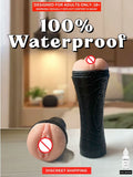 cNon vibrating Flashlight Soft silicon Real Fun Male