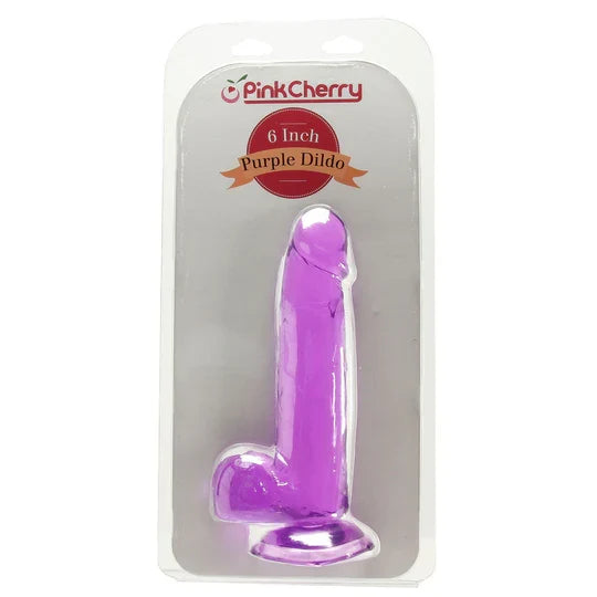 PinkCherry 7.5 Inch Purple Dildo