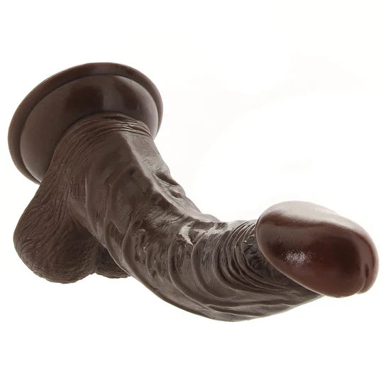 a Real Skin Whoppers 8 Inch Dildo in Brown