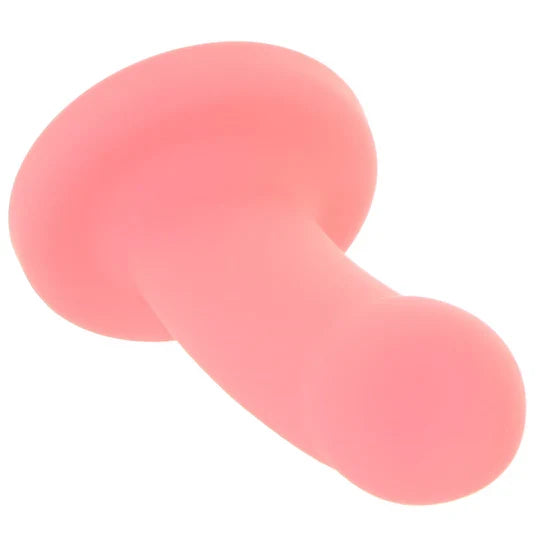 Nyx 7 Inch Silicone Dildo in Coral